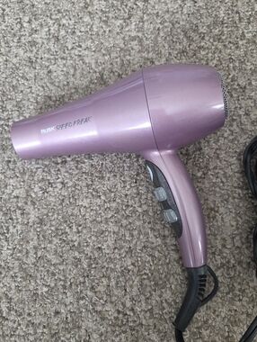 Rusk Speed Freak Hair Dryer TESTED WORKING!  2000W Blow Dryer Pink/Purple